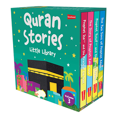 QURAN STORIES - LITTLE LIBRARY - VOL.3 (4 BOARD BOOKS SET)