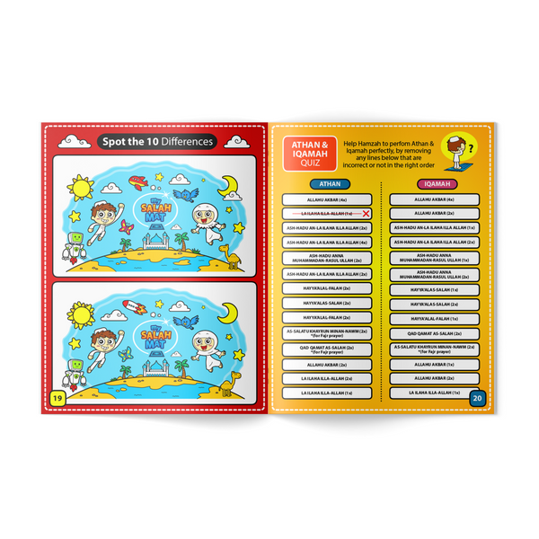 My Salah Mat (Prayer) Activity Book