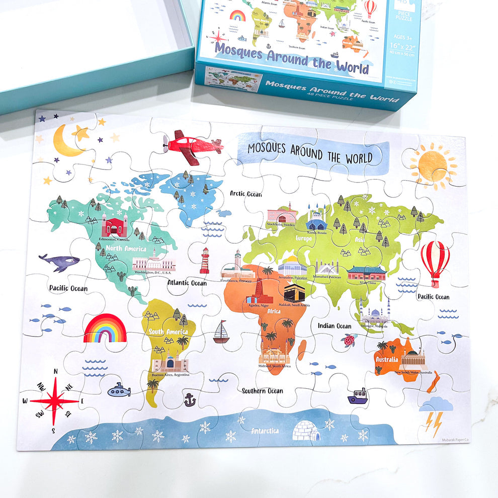 Masjid around the world (Puzzles)