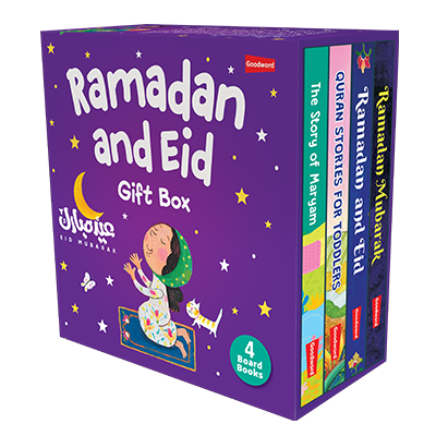 RAMADAN AND EID - GIFT BOX - (4 BOARD BOOKS SET)
