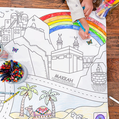 Coloring Posters - 3 in 1 Pack