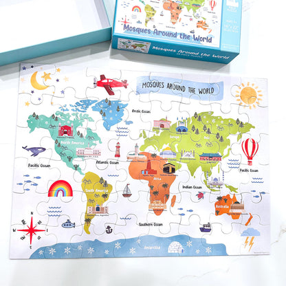 Masjid around the world (Puzzles)