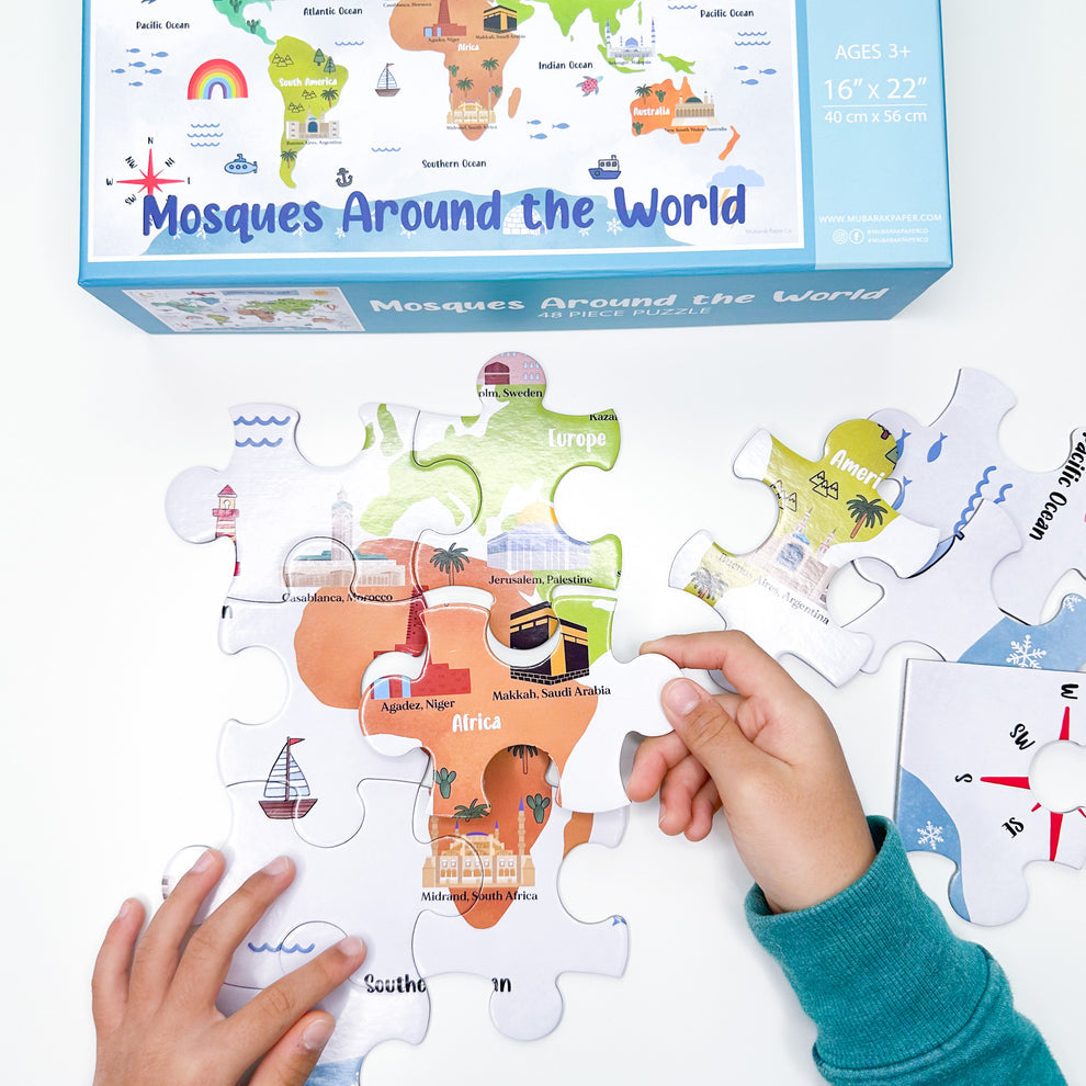 Masjid around the world (Puzzles)