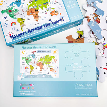 Masjid around the world (Puzzles)